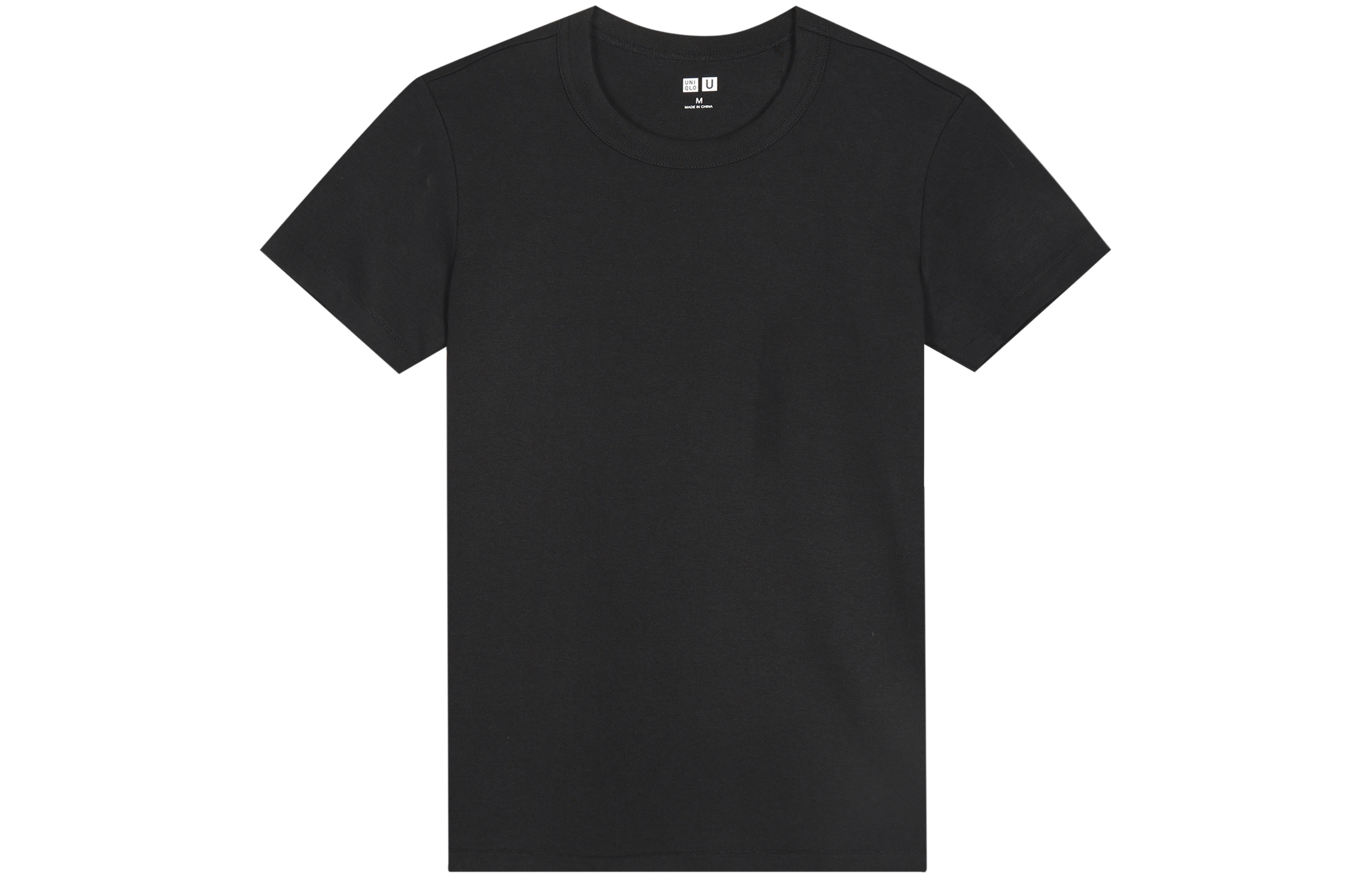 Женская футболка UNIQLO U (черная)