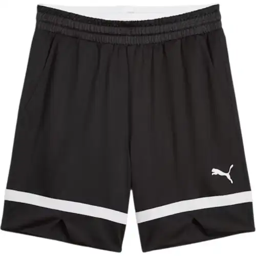 PUMA SS24 Winning Shot Series Brand Logo Fashion Lace Basketball Pants Men's Black