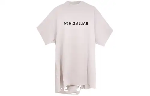 Balenciaga T Shirt, Regular Fit Women's Gray