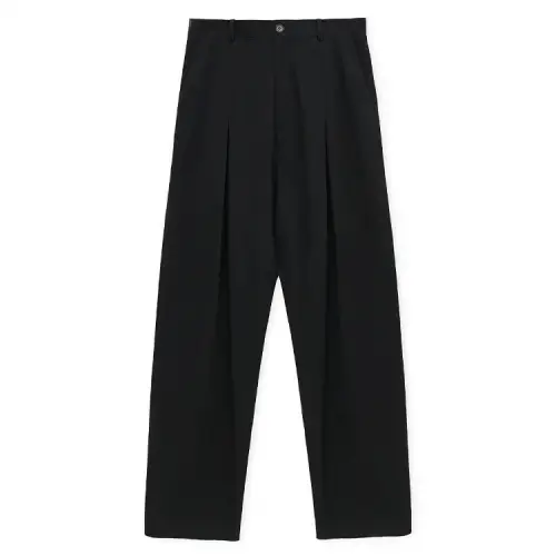 LOEWE FW24 Casual Pants Men's Black