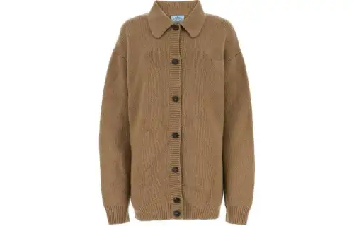 PRADA Prad Buttoned Knitted Cardigan