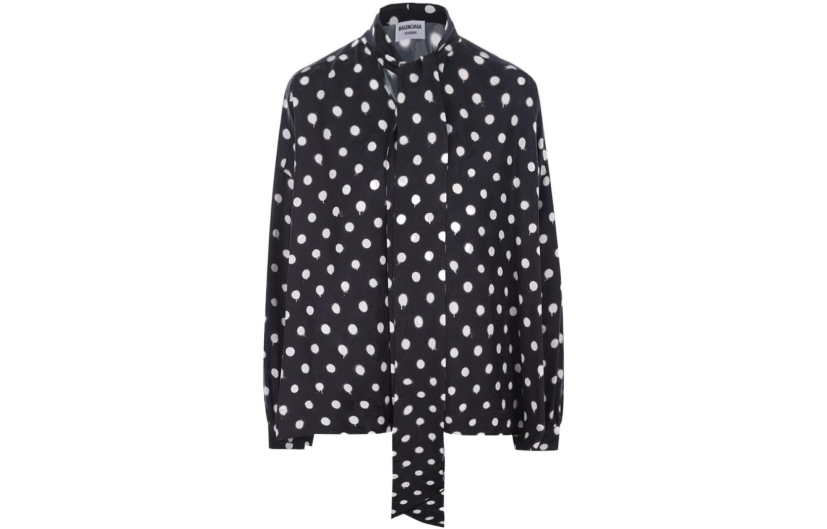 Balenciaga Shirts Women's Black Moderate