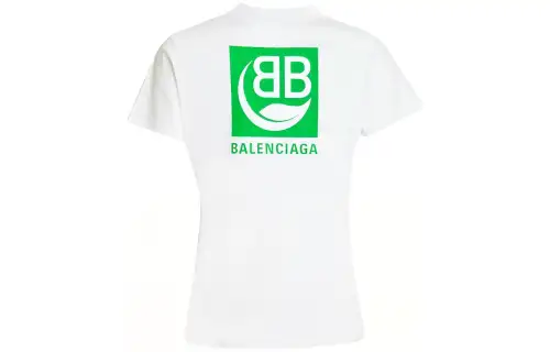 Balenciaga T Shirt Women's White Regular Fit