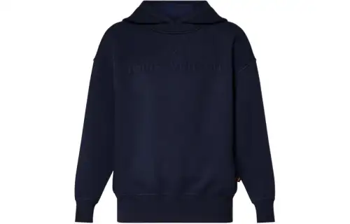LOUIS VUITTON Embossed Signature Hoodie
