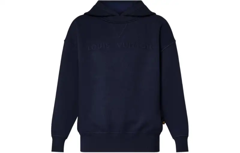 LOUIS VUITTON Embossed Signature Hoodie