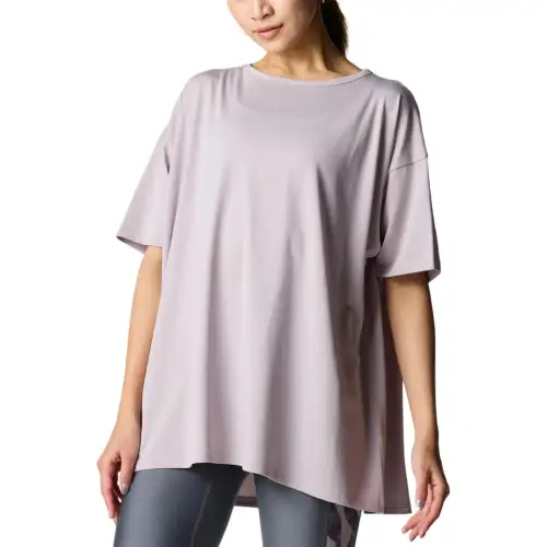 Under Armour Tech Drop Shoulder Sleeve T Shirt Women's Gray