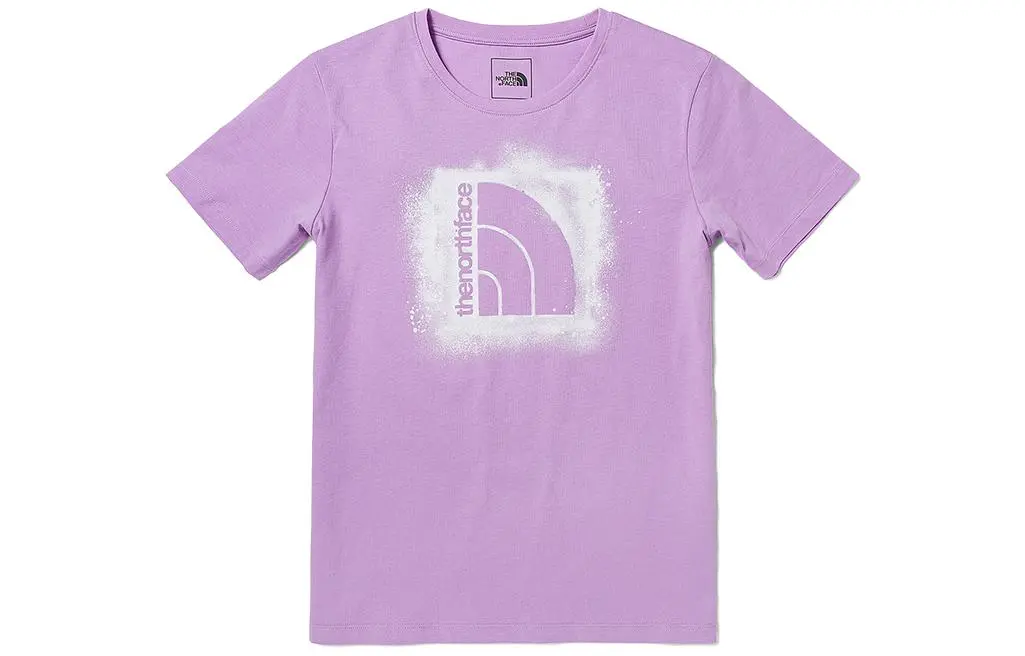 THE NORTH FACE Set in Sleeve T Shirt Women's Purple