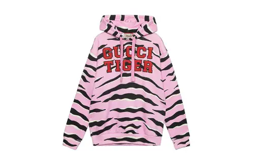 GUCCI 2022 China New Year Collection Sweatshirt Women's Pink