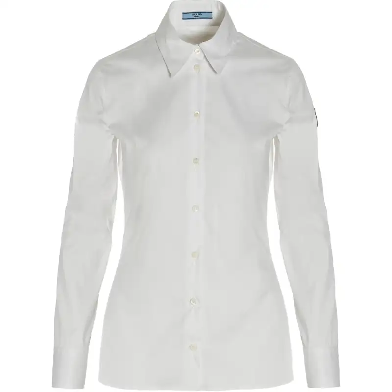 PRADA Long-Sleeved Button-Up Shirt