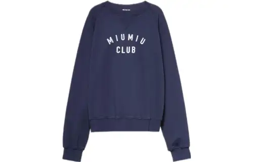 MIU MIU Sweatshirt Women's Blue