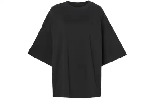 Timberland Drop Shoulder Sleeve T Shirt Women's Black