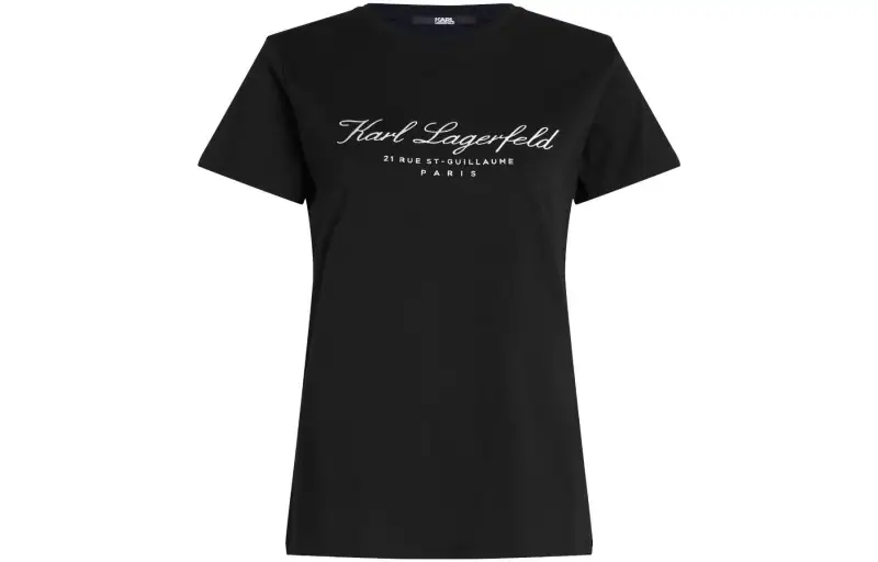 【Best of: PromotionsPrevious Season】Hotel Karl embroidered-logo T-shirt