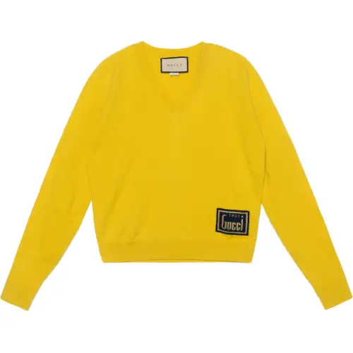 GUCCI 1921 Sweater Women's Yellow