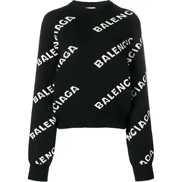Balenciaga Sweater Regular Fit Women's Black