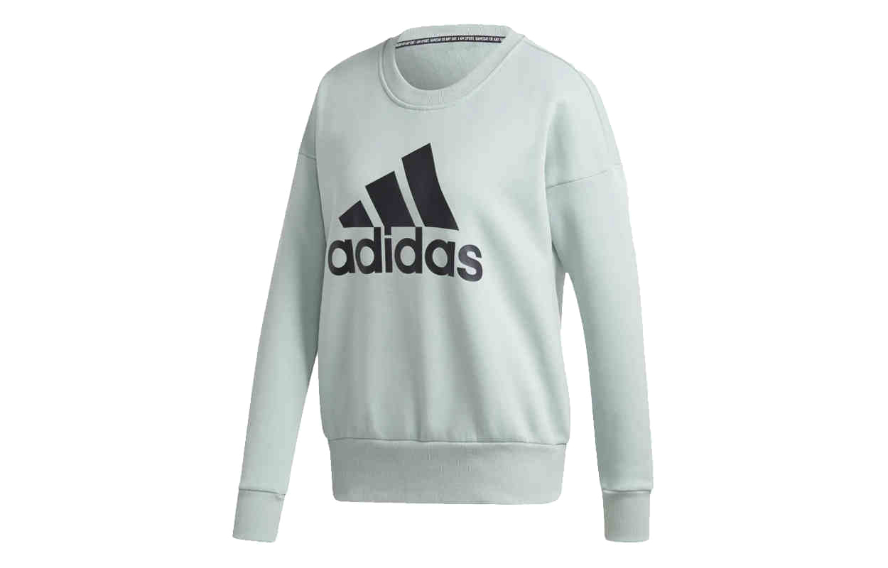 Женский свитшот adidas (светло-зеленый)