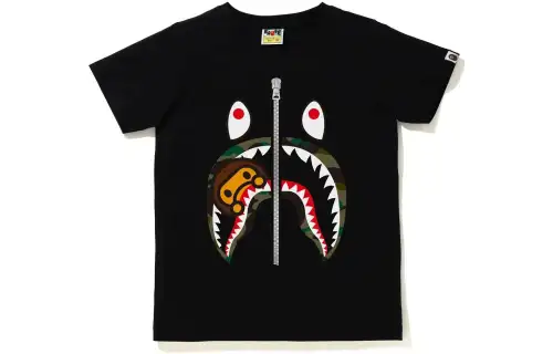 A BATHING APE T Shirts Women's Crew Neck Moderate Straight Fit