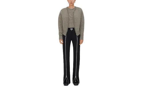 Bottega Veneta SS22 Sweater Women's Heather Gray