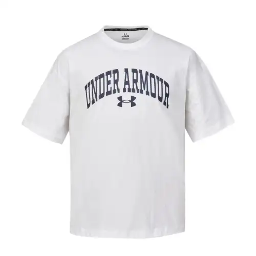 Under Armour Drop Shoulder Sleeve T Shirt Women's White
