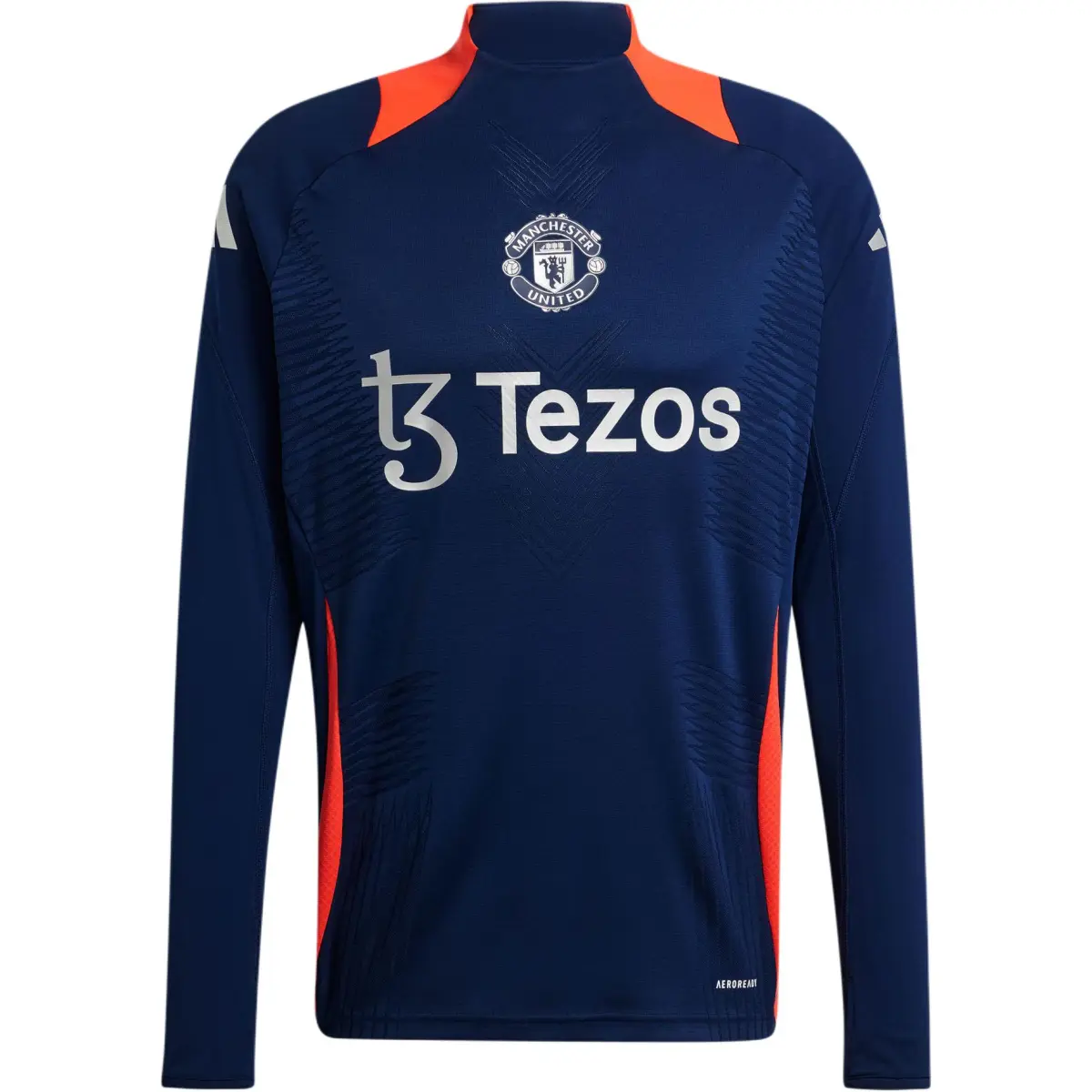Adidas Manchester United MANCHESTER UNITED TIRO 24 PRO TOP Soccer Jersey Player Edition Men's Dark Indigo