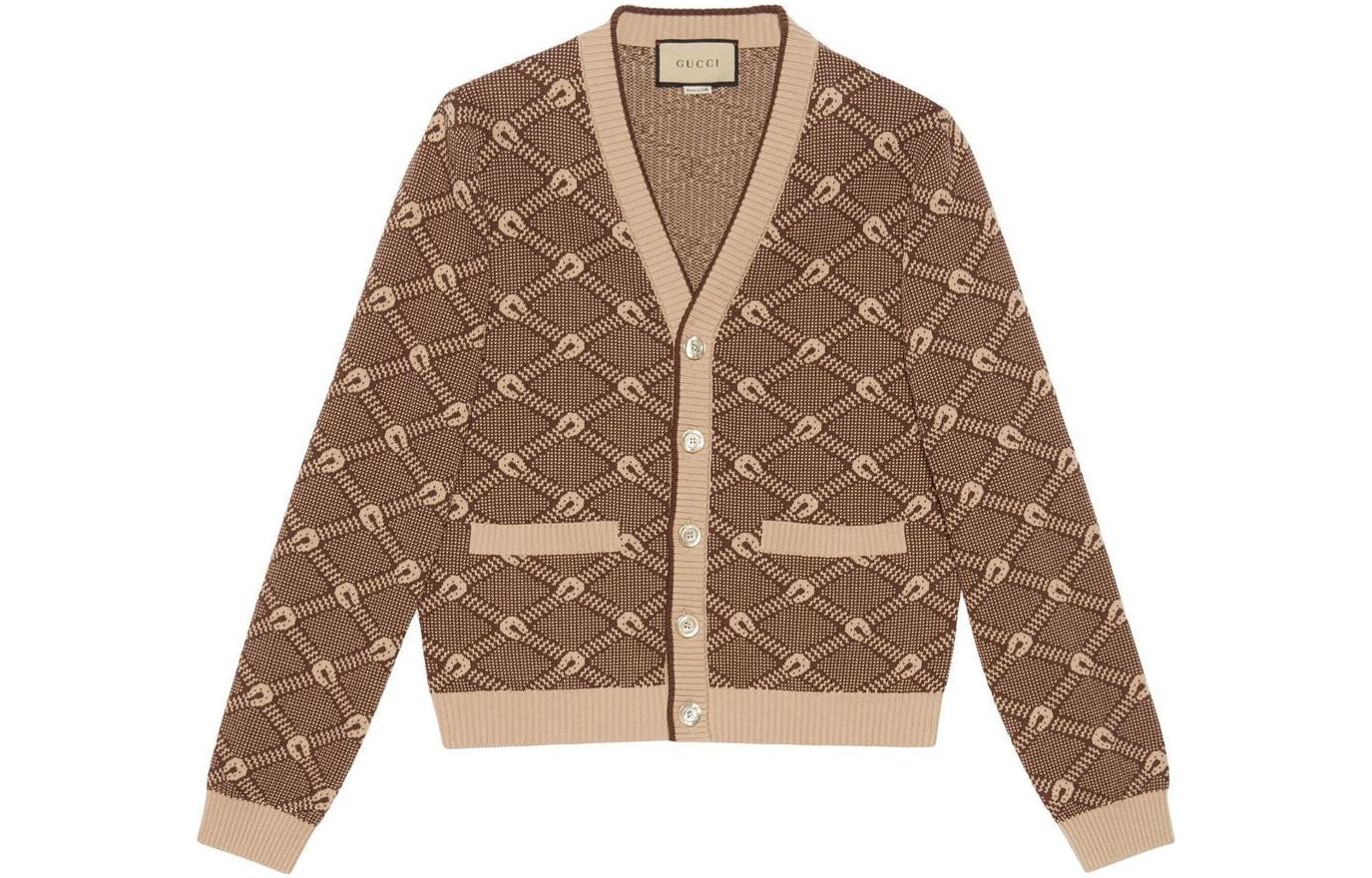 GUCCI Love Parade FW22 Knitwear Women's Umber