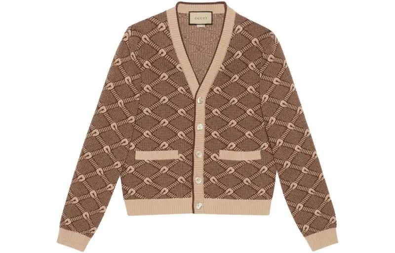 GUCCI Love Parade FW22 Knitwear Women's Umber