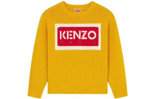 【Zoomed ImageryPrevious Season】intarsia-knit logo jumper