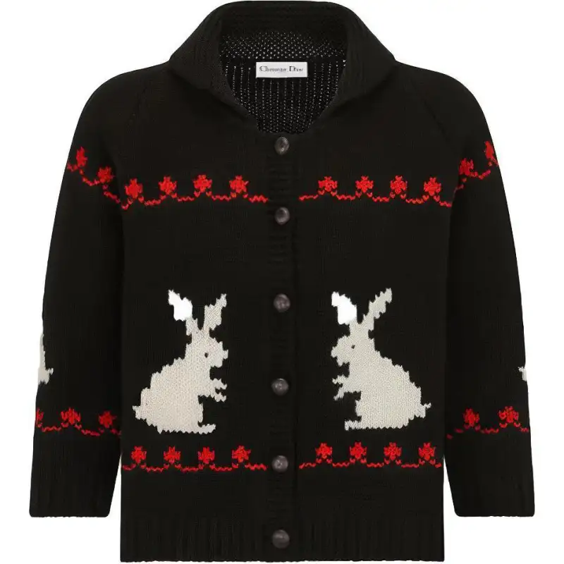 DIOR FW21 Cashmere Sweater Women's Black