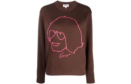 KENZO FW21 Sweatshirt Women's Dark Brown