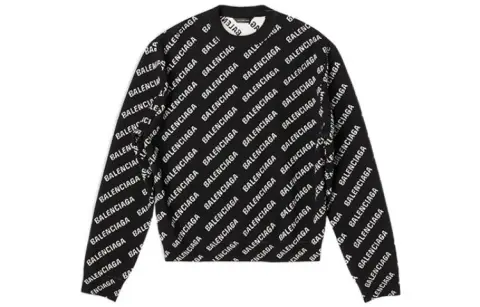 【Best of: PromotionsPrevious Season】logo-intarsia sweater
