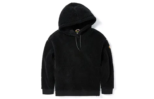 Timberland Sweatshirts Women's Black Hooded Moderate Regular