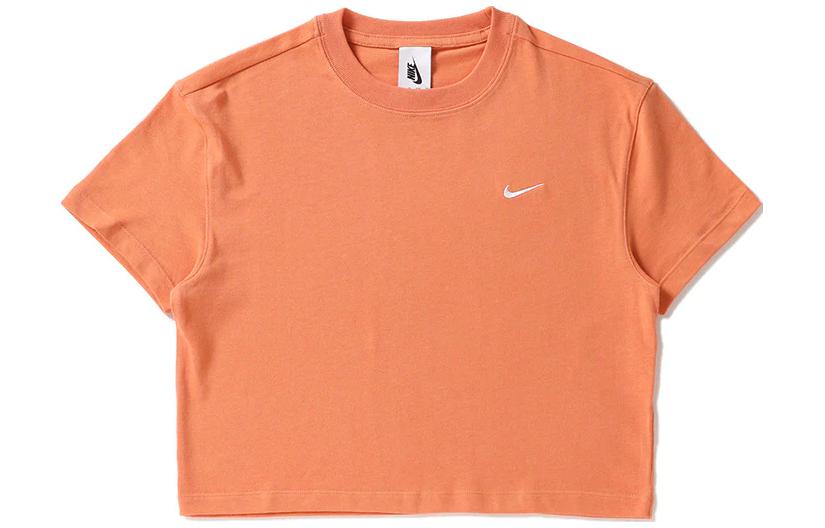 Женская футболка Nike (оранжевая)