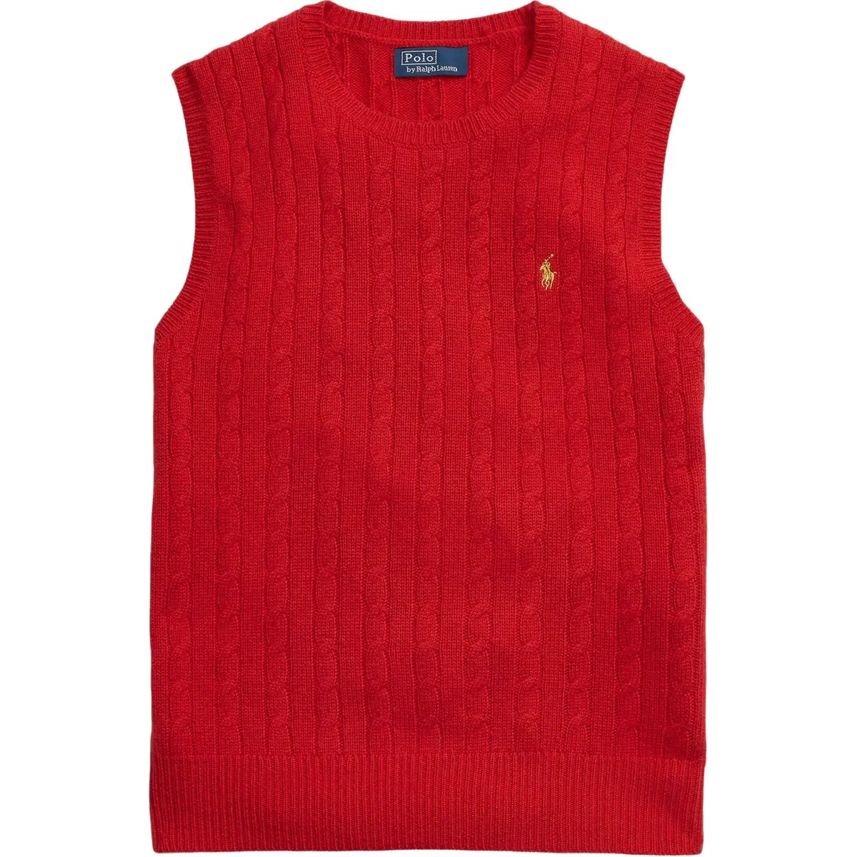 Polo Ralph Lauren Cashmere Sweater Slim Fit Women's Red