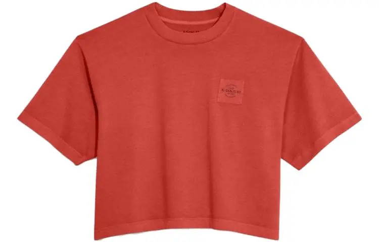 COACH Drop Shoulder Sleeve T Shirt Women's