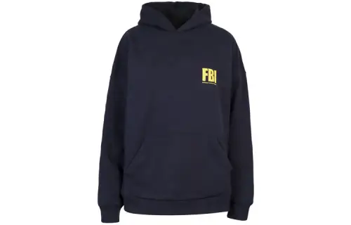 Balenciaga Drawstring Reversible Hoodie