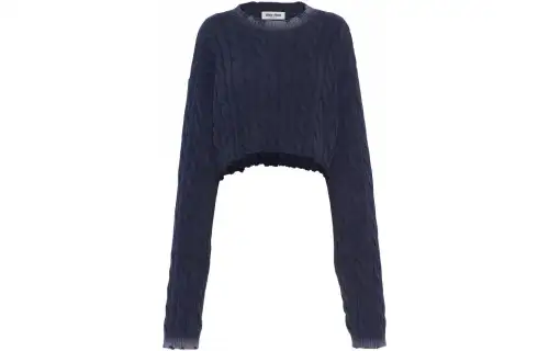 MIU MIU SS22 Knitwear Women's Blue