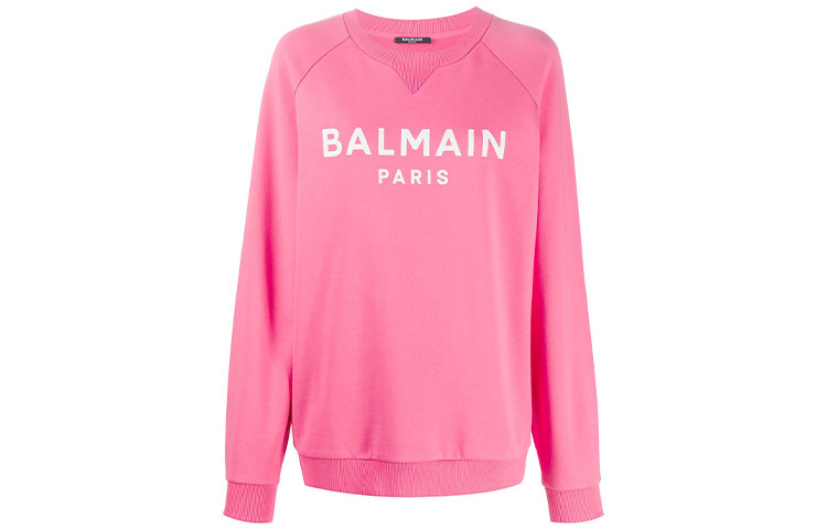 Женская худи BALMAIN (розовая)