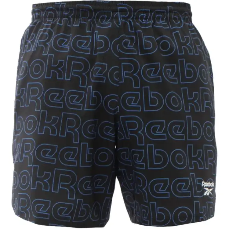 Reebok RI AOP WOVEN TRACK Casual Shorts Men's Black