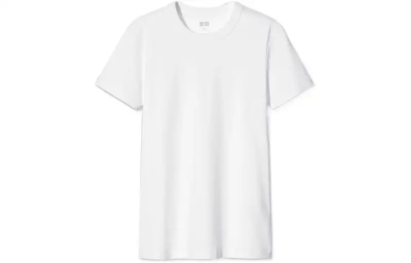 UNIQLO Drop Shoulder Sleeve T Shirt Women's White