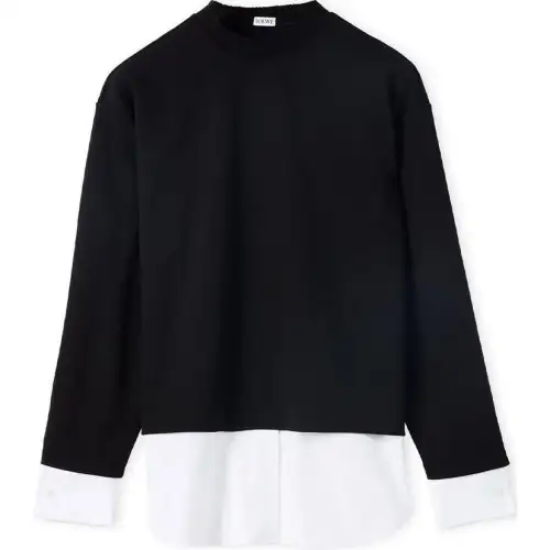 LOEWE FW21 Sweatshirt Women's Black
