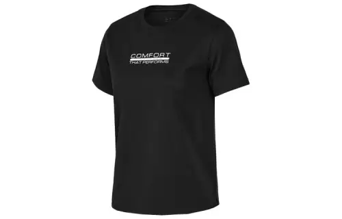 Skechers T Shirt Women's Carbon Black