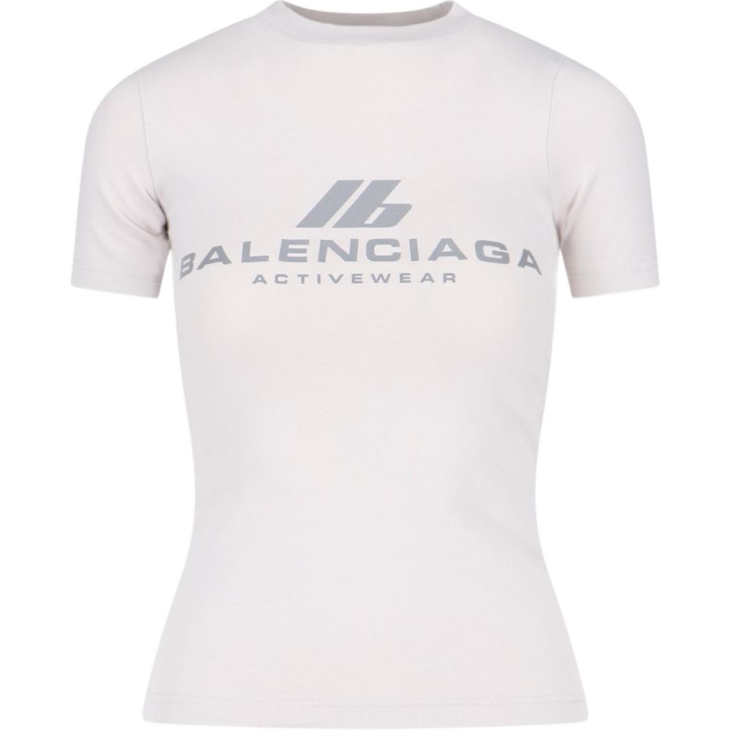 Женская футболка Balenciaga Balenciaga T (белая)