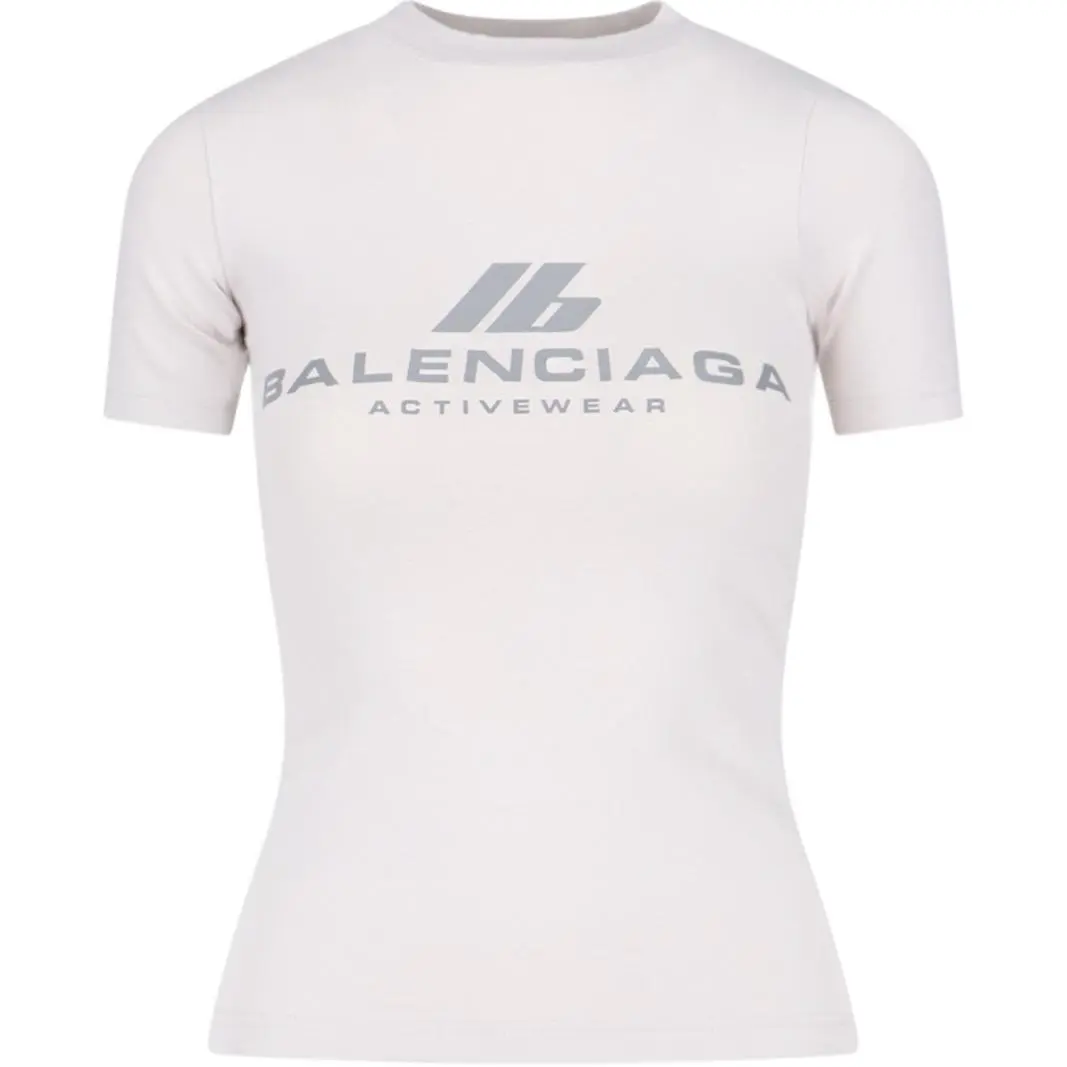 Balenciaga Activewear Fitted T Shirt