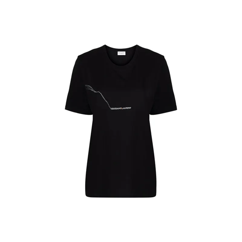 SAINT LAURENT T Shirt Women's Black