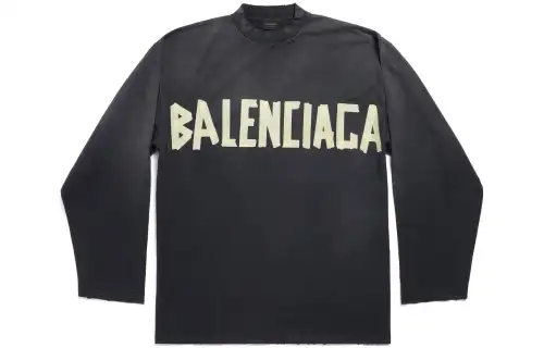 Balenciaga T Shirt Loose Fit Women's Black