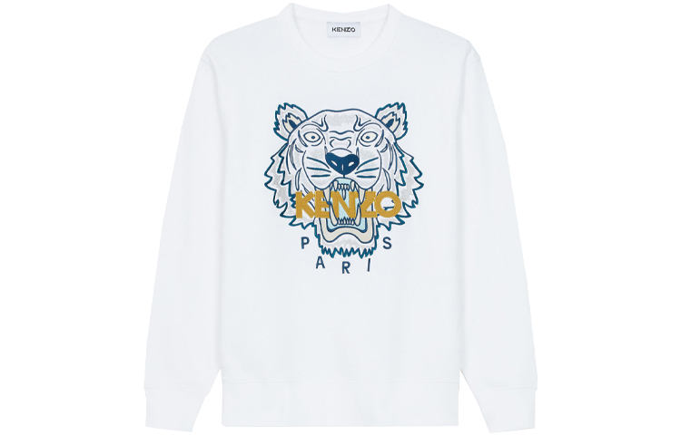 KENZO Classic Tiger Head FW21 Sweatshirt Women's White