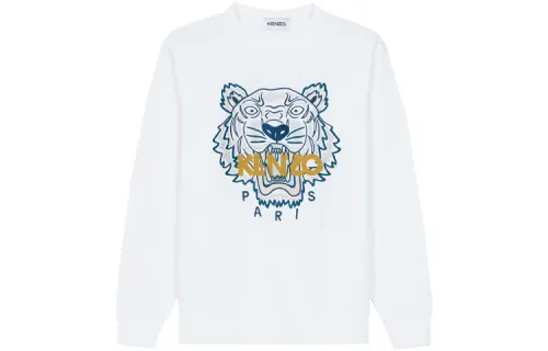 KENZO Classic Tiger Head FW21 Sweatshirt Women's White