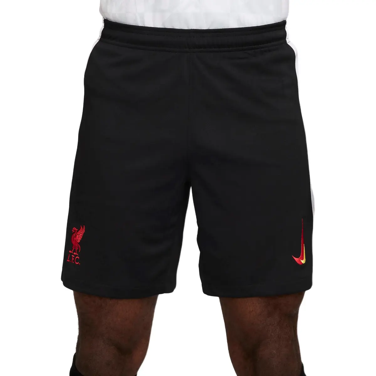 Nike LiverpoolFC Dri FIT Soccer Bottom Men's Black/White/Global Red