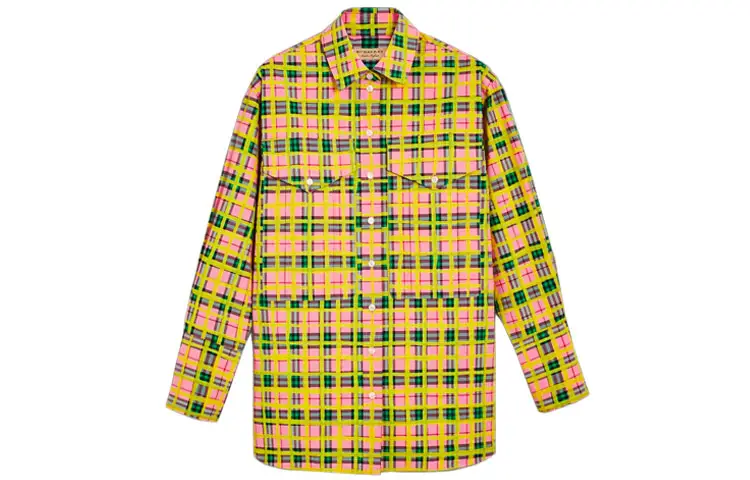 Burberry Shirt Women's Bright Coral Pink
