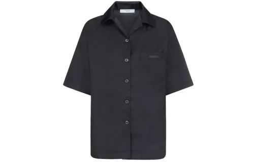 PRADA Re Nylon SS21 Shirt Women's Black