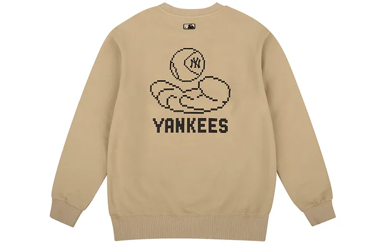 MLB Sweatshirts Women's Caramel Crew Neck Moderate Regular